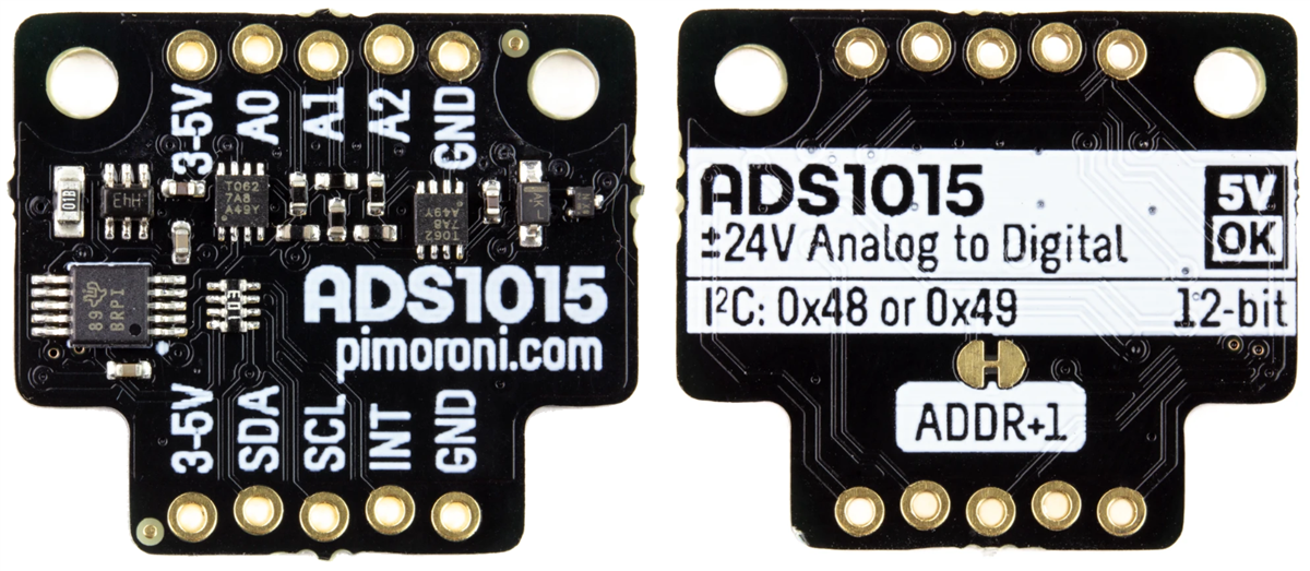 Pimoroni ADS1015 +/-24V ADC Breakout Board Kit